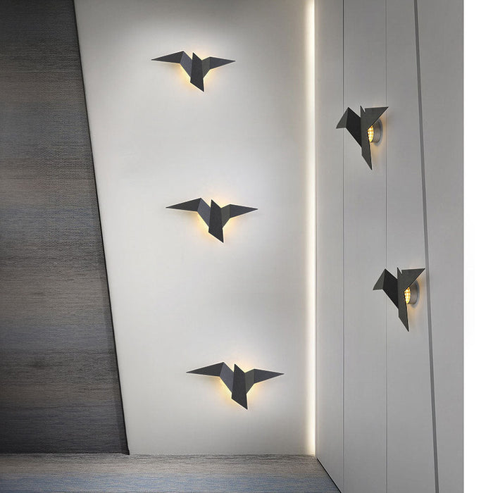 Aviora Bird Wall Light – Artistic LED Wall Lamp | Decorative Interior Lighting | Contemporary Statement Décor