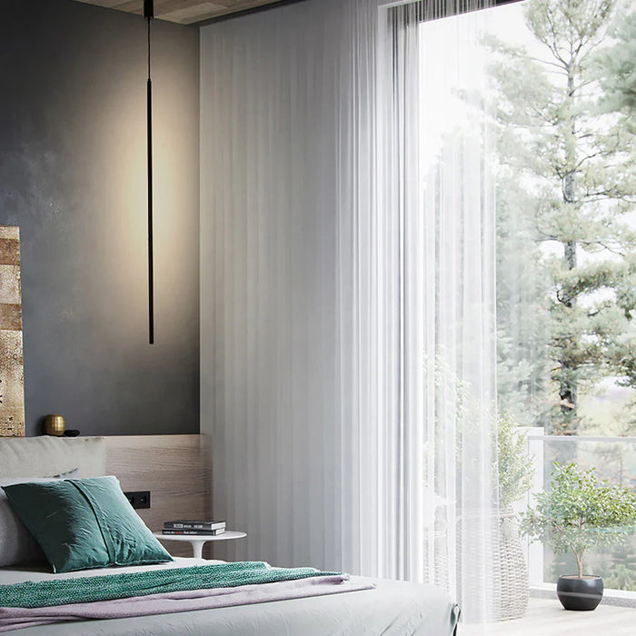 Linearis LED Pendant Light – Minimalist Aluminium Hanging Lamp | Modern Architectural Ceiling Lighting