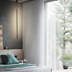 Linearis LED Pendant Light – Minimalist Aluminium Hanging Lamp | Modern Architectural Ceiling Lighting