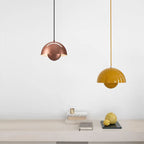 Scandinavian Flowerpot Pendant Light – Modern Nordic Ceiling Lamp | Warm Minimalist Interior Lighting