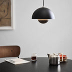 Scandinavian Flowerpot Pendant Light – Modern Nordic Ceiling Lamp | Warm Minimalist Interior Lighting