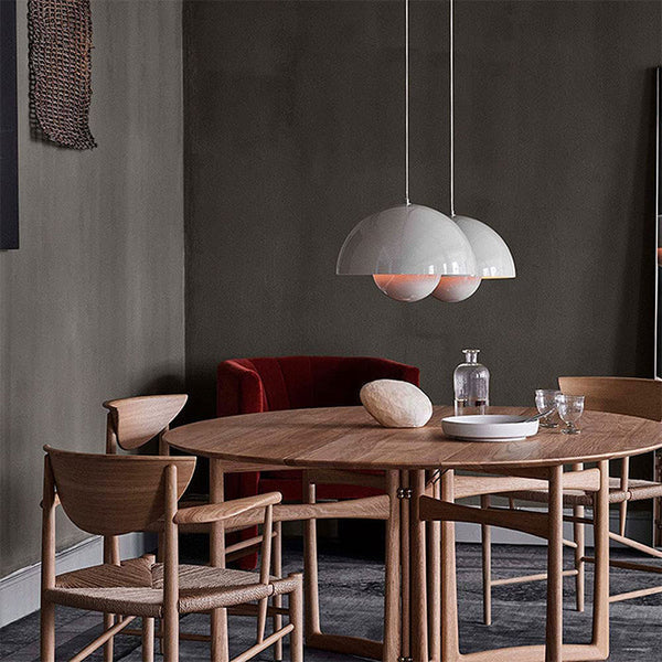 Scandinavian Flowerpot Pendant Light – Modern Nordic Ceiling Lamp | Warm Minimalist Interior Lighting