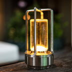 Sunny Side Up Crystal LED Table Lamp – Rechargeable Designer Lamp | Luxury Ambient Lighting