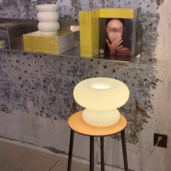 Donut Table Lamp – Playful Design with Modern Elegance