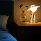 TouchBright Wireless Charging Table Lamp – Smart Lighting with Modern Convenience