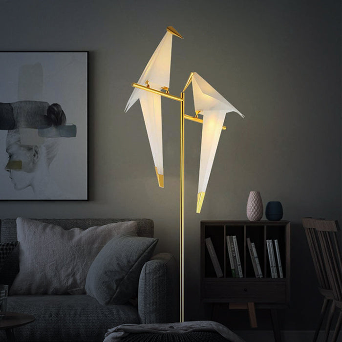 OrigamiGlow Magnetic Bird Lamp – Rechargeable LED Accent Light | Sculptural Ambient Lighting for Modern Interiors