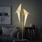 OrigamiGlow Magnetic Bird Lamp – Rechargeable LED Accent Light | Sculptural Ambient Lighting for Modern Interiors