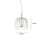 Hotel Glass Pendant Light – Luxury Glass Hanging Lamp | Elegant Contemporary Ceiling Lighting