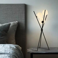LunaArc LED Floor & Table Lamp – 2-in-1 Dimmable Designer Light | Modern Ambient Lighting