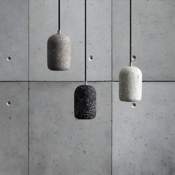 Ferro Pendant Light – Industrial Hanging Lamp | Modern Cement Ceiling Lighting