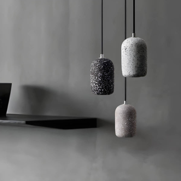 Ferro Pendant Light – Industrial Hanging Lamp | Modern Cement Ceiling Lighting