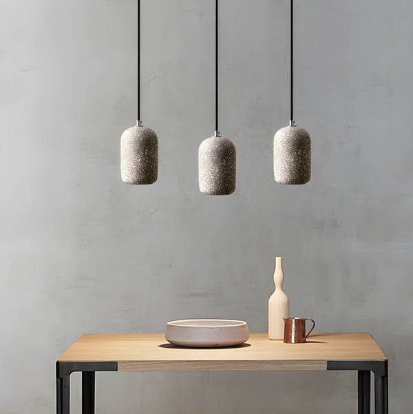 Ferro Pendant Light – Industrial Hanging Lamp | Modern Cement Ceiling Lighting