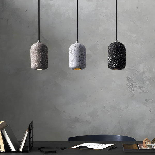 Ferro Pendant Light – Industrial Hanging Lamp | Modern Cement Ceiling Lighting
