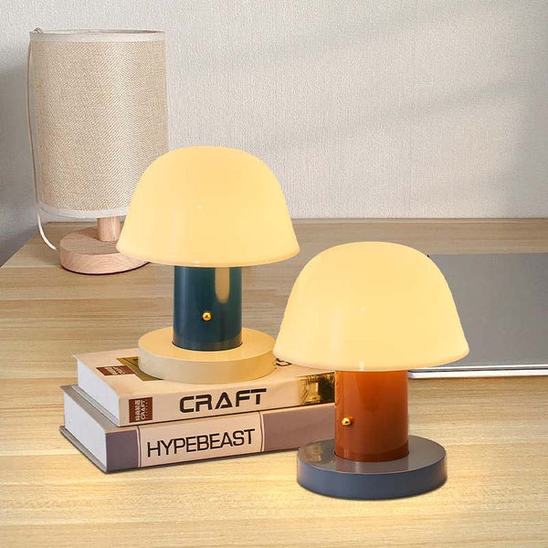 Mushroom Table Lamp – Nature-Inspired Design with Cozy Ambient Lighting