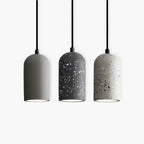 FORGI Concrete Pendant Light – Industrial Minimalist Hanging Lamp | Modern Urban Ceiling Lighting