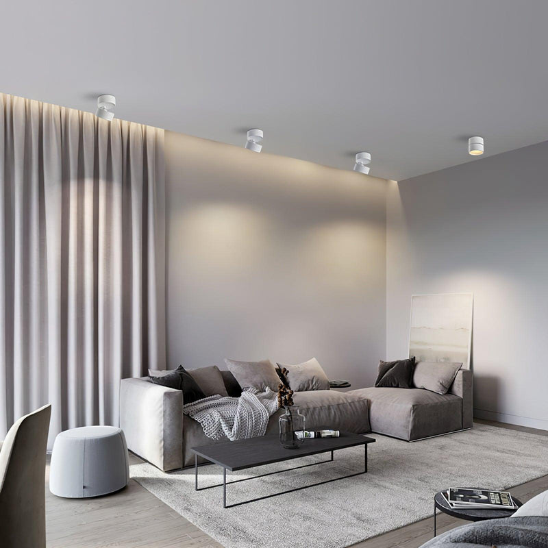 Veloria Surface Ceiling Light – Adjustable LED Spotlight | Minimalist Accent Lighting for Modern Interiors