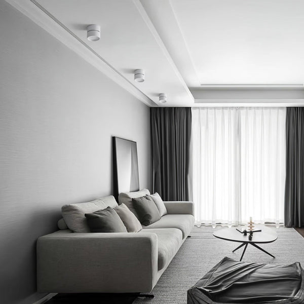 Savvina Surface Ceiling Light – Adjustable LED Spotlight | Modern Directional Interior Lighting