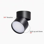 Savvina Surface Ceiling Light – Adjustable LED Spotlight | Modern Directional Interior Lighting