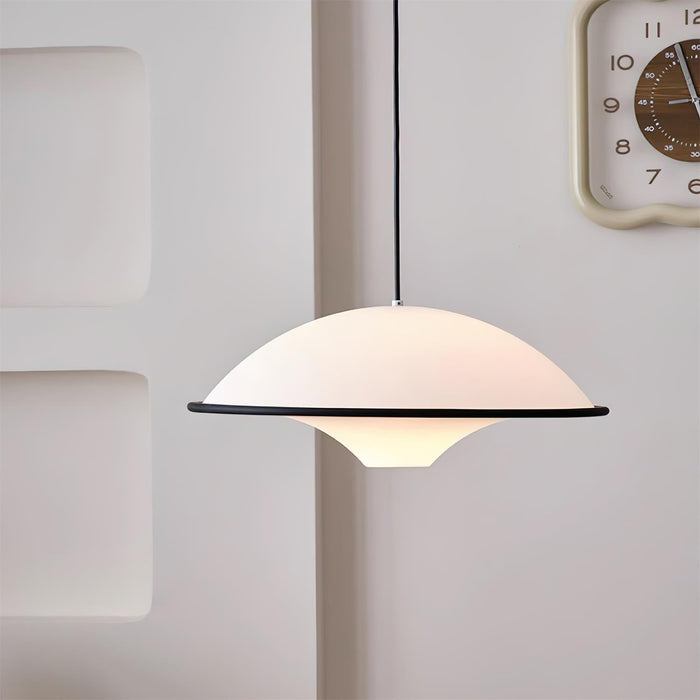 Fontana Minimalist Pendant Light – UFO Inspired Hanging Lamp | Modern Ambient Ceiling Lighting