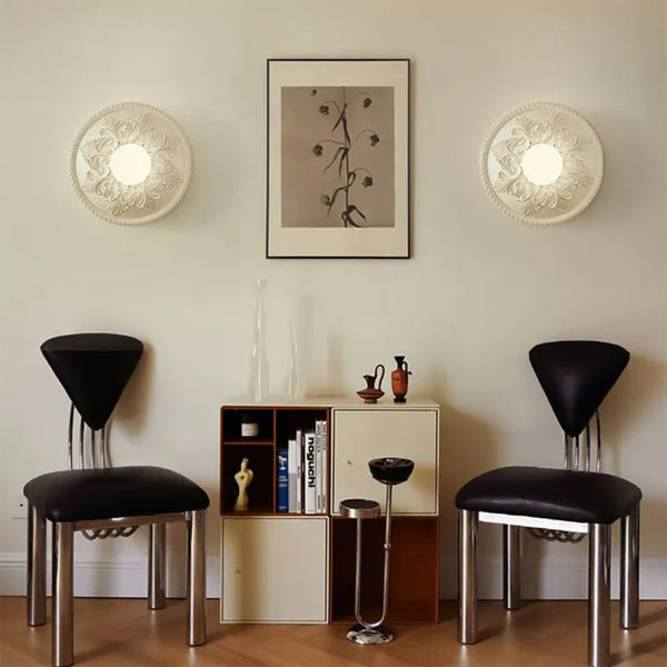 MochaGlow Wall Light – Resin & Glass Designer Sconce | Warm Contemporary Accent Lighting