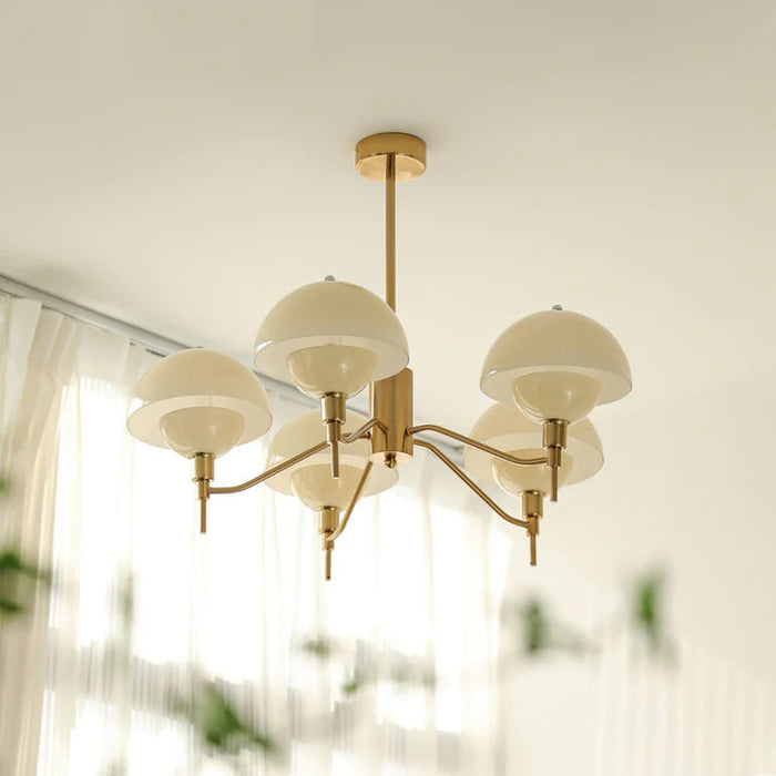 French Bubble Cream Chandelier – Elegant Bubble Ceiling Light | Luxury French-Inspired Statement Lighting