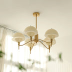 French Bubble Cream Chandelier – Elegant Bubble Ceiling Light | Luxury French-Inspired Statement Lighting