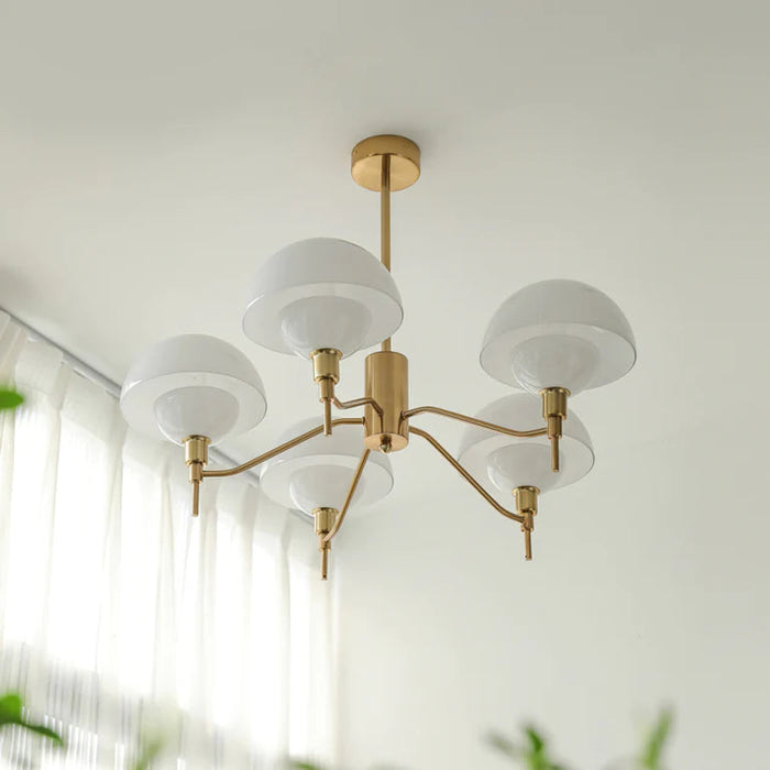 French Bubble Cream Chandelier – Elegant Bubble Ceiling Light | Luxury French-Inspired Statement Lighting