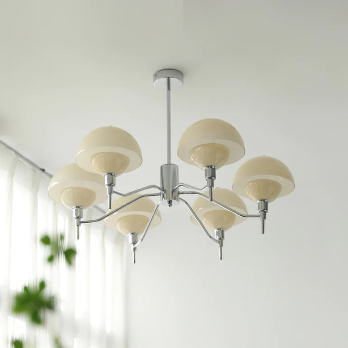 French Bubble Cream Chandelier – Elegant Bubble Ceiling Light | Luxury French-Inspired Statement Lighting