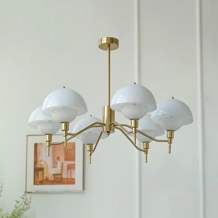French Bubble Cream Chandelier – Elegant Bubble Ceiling Light | Luxury French-Inspired Statement Lighting