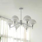French Bubble Cream Chandelier – Elegant Bubble Ceiling Light | Luxury French-Inspired Statement Lighting