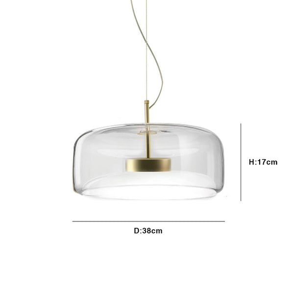 Hotel Glass Pendant Light – Luxury Glass Hanging Lamp | Elegant Contemporary Ceiling Lighting