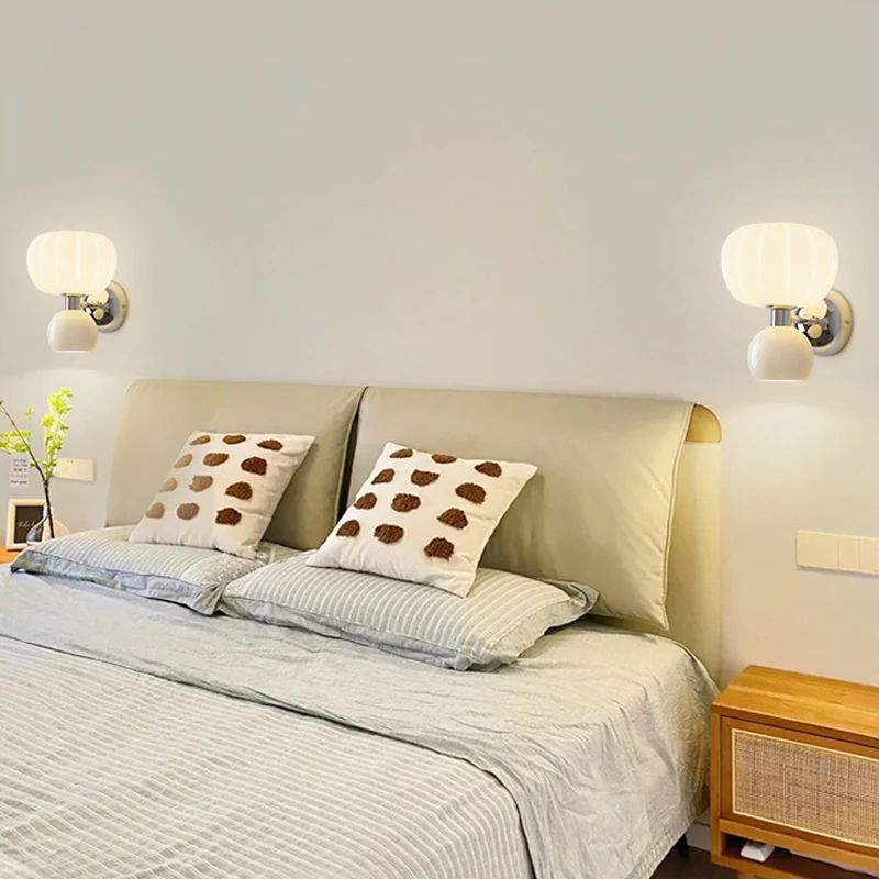 Veloura Wall Light – Modern Cream LED Wall Lamp | Scandinavian Ambient Lighting for Elegant Interiors