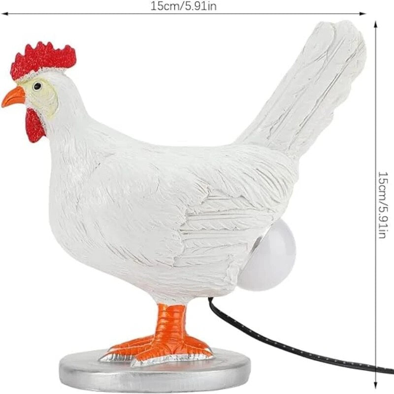 ChickenLamp – Playful Night Lamp with Character & Warm Ambient Lighting