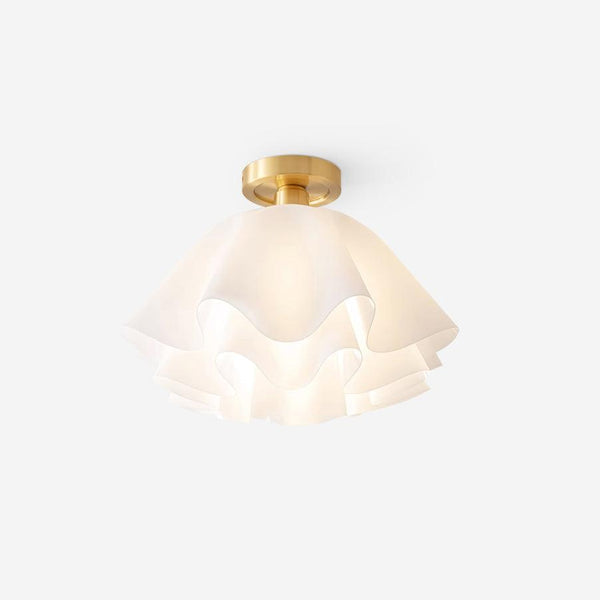 Gailon Copper Ceiling Light – Elegant Folded Design Ceiling Lamp | Modern Luxury Interior Lighting