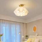 Gailon Copper Ceiling Light – Elegant Folded Design Ceiling Lamp | Modern Luxury Interior Lighting