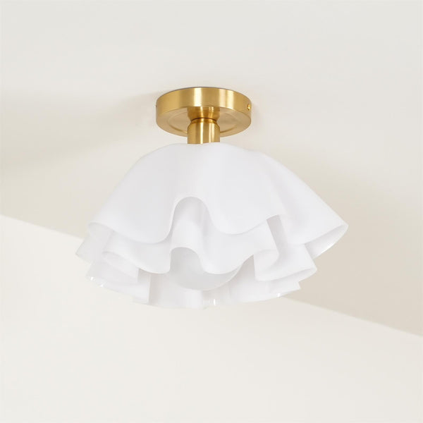 Gailon Copper Ceiling Light – Elegant Folded Design Ceiling Lamp | Modern Luxury Interior Lighting