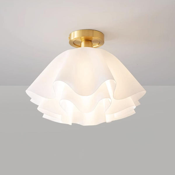 Gailon Copper Ceiling Light – Elegant Folded Design Ceiling Lamp | Modern Luxury Interior Lighting