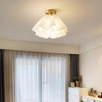 Gailon Copper Ceiling Light – Elegant Folded Design Ceiling Lamp | Modern Luxury Interior Lighting