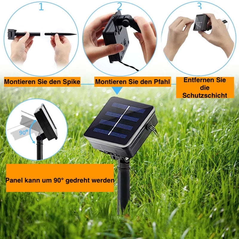 StarFall Solar Meteor Lights – Waterproof LED Rain Tube Lights | Outdoor Garden & Festive Lighting