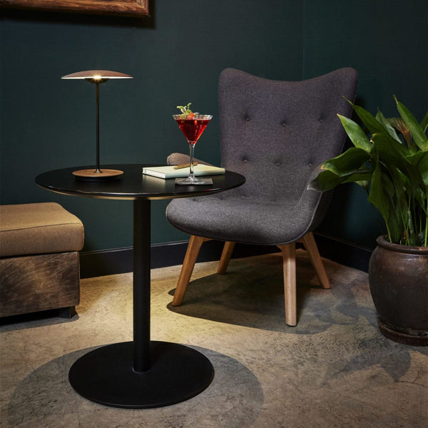 Aurelia Halo Table Lamp – Contemporary LED Accent Lighting | Premium Metal Designer Lamp