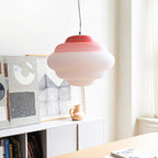 Gradient Cloudy Pendant Light – Artistic Glass Hanging Lamp | Colourful Modern Ambient Ceiling Lighting
