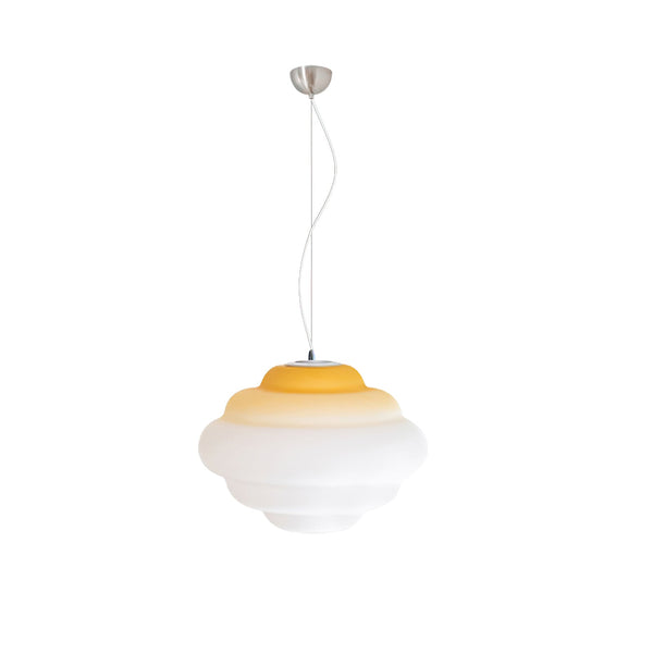 Gradient Cloudy Pendant Light – Artistic Glass Hanging Lamp | Colourful Modern Ambient Ceiling Lighting