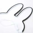 LumiHase LED Night Light – USB Wall Lamp with Bunny Ear Design