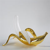 MaisonBanana Designer Table Lamp – Art Deco LED Accent Light | Sculptural Statement Lighting
