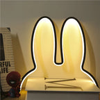 LumiHase LED Night Light – USB Wall Lamp with Bunny Ear Design