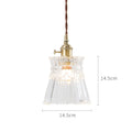 AeroNord LumiSphere Pendant Light – Japandi Glass Pendant Lamp for Living Rooms, Cafés &Modern Interiors