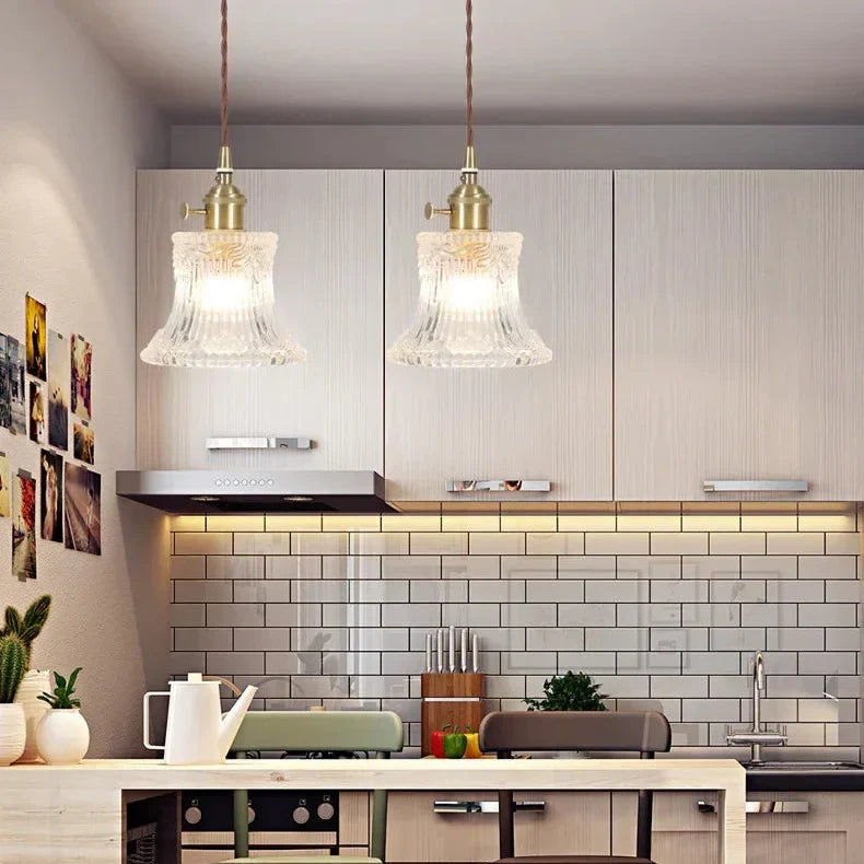 AeroNord LumiSphere Pendant Light – Japandi Glass Pendant Lamp for Living Rooms, Cafés &Modern Interiors