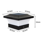 Light – Solar Powered Outdoor Pillar Lamp | IP65 Garden Column Light