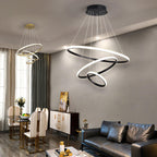 ArishaLight Modern Ceiling Light – Contemporary Ring LED Ceiling Lamp | Stylish Adjustable Ambient Lighting