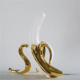 MaisonBanana Designer Table Lamp – Art Deco LED Accent Light | Sculptural Statement Lighting